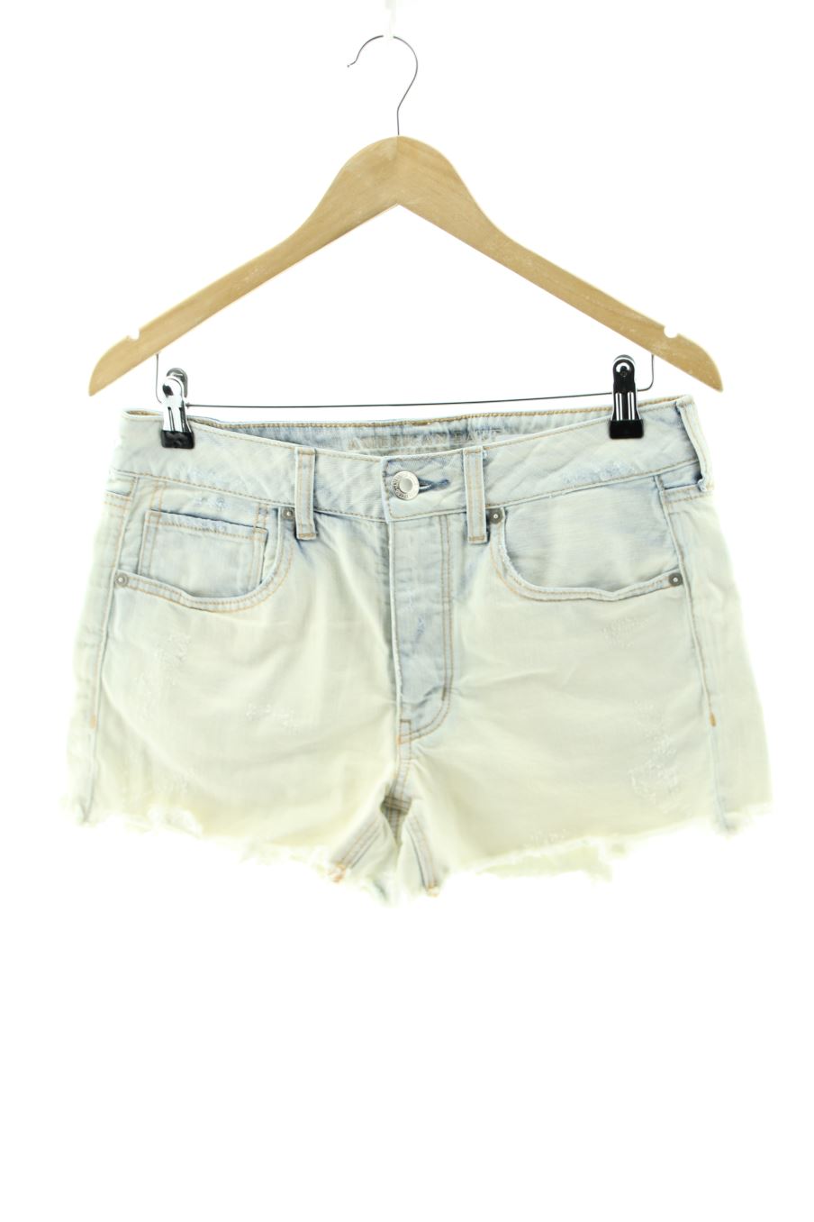 Kurze Hose von American Eagle Größe 38, Farbe Blau, aus Jeanskleidung für