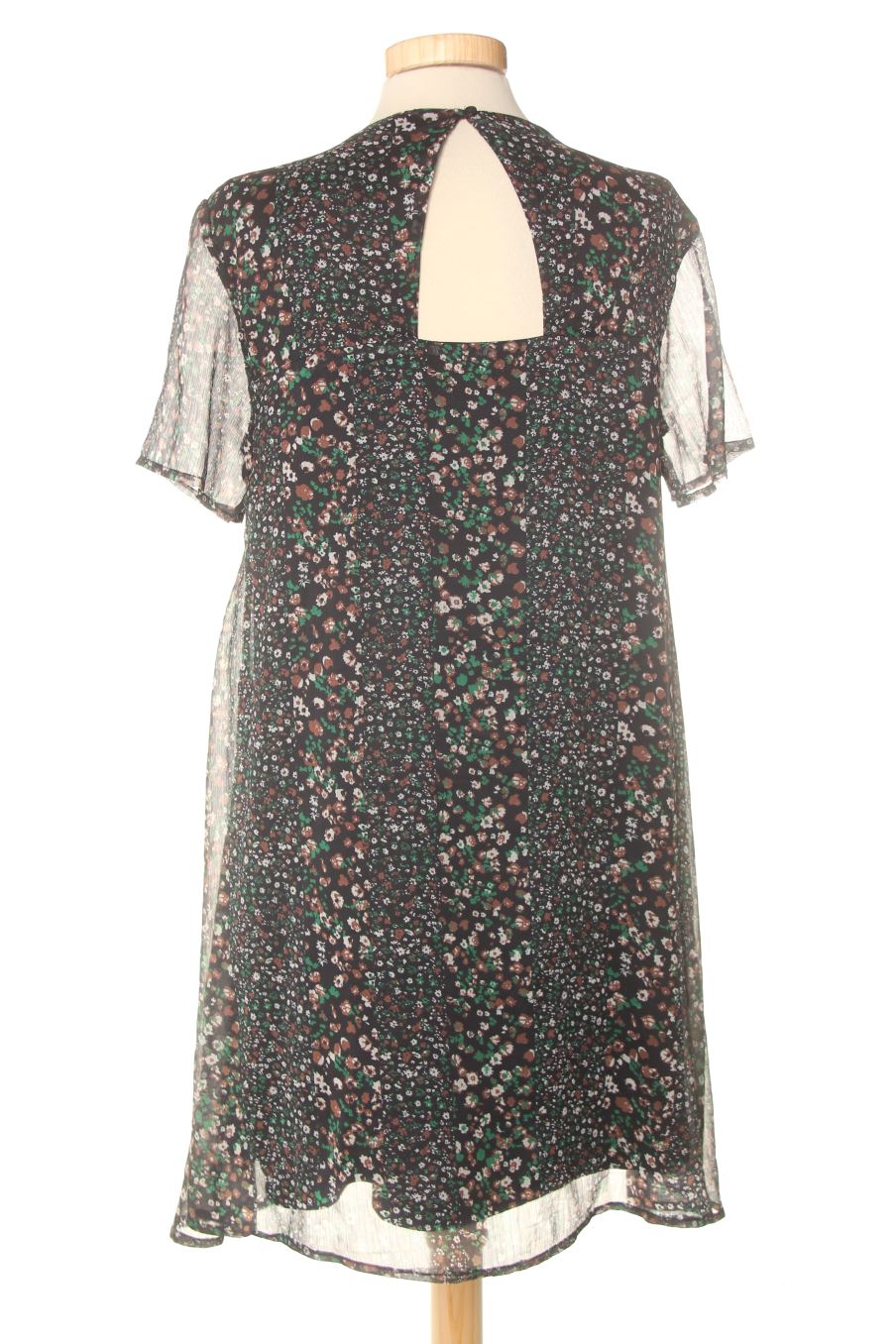 Robe casual Jacqueline De Yong de la taille 34, de couleur fleurs