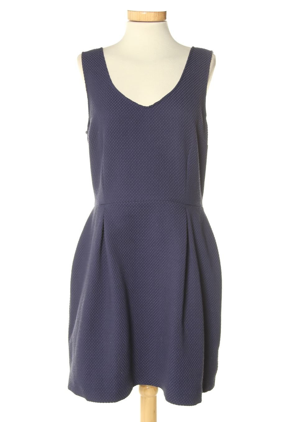 Robe casual Naf Naf de la taille XL, de couleur bleu