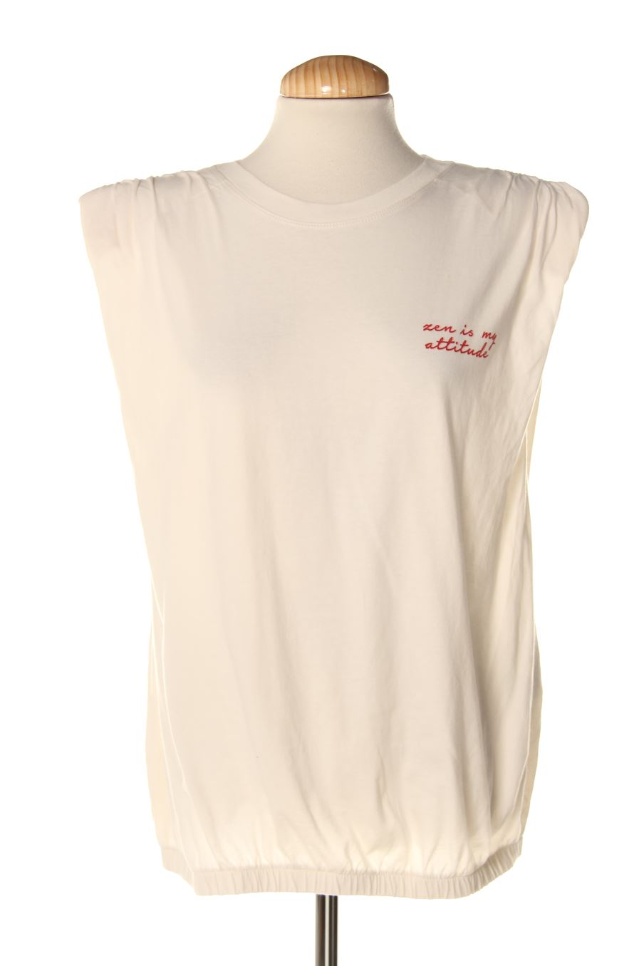 T-shirt Camaieu de la taille M, de couleur blanc