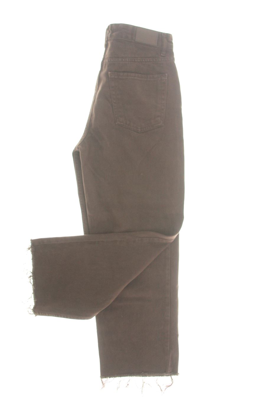 Vaqueros de Pull & Bear de la talla 38, de color marrón de ropa vaquera