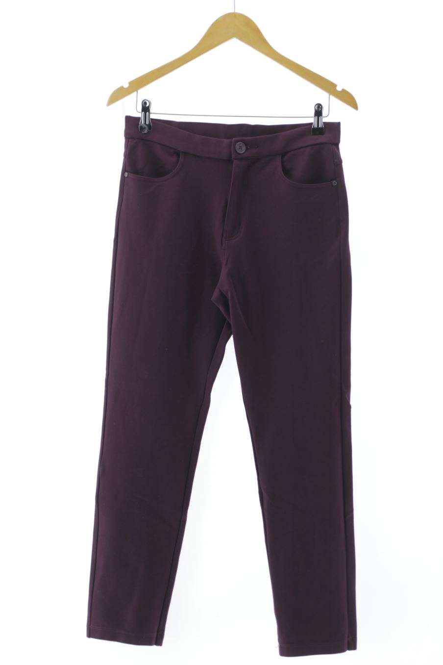 Pantalon Casual YOULINE de la taille L, de couleur pourpre