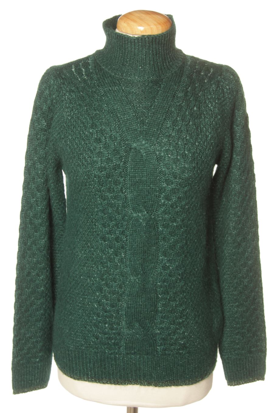 Pull Cortefiel de la taille S, de couleur vert