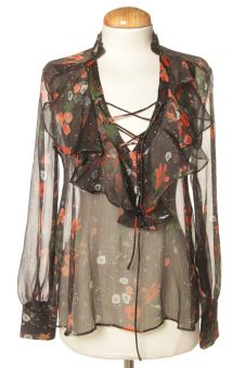 Blusa a maniche lunghe XS Mango, foto 1 di 2