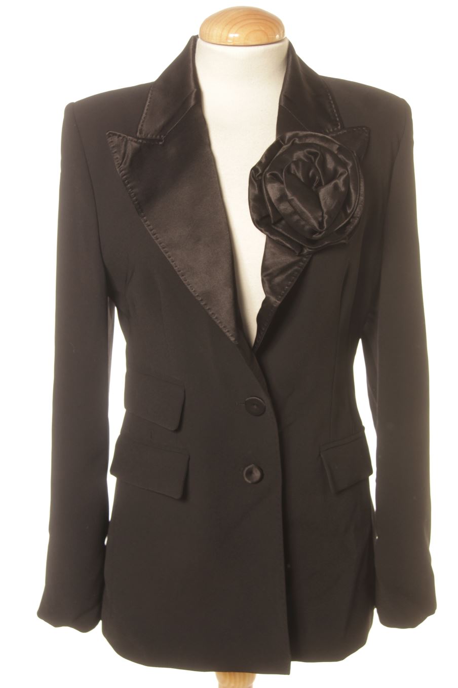 Blazer de Mango de la talla S, de color nero