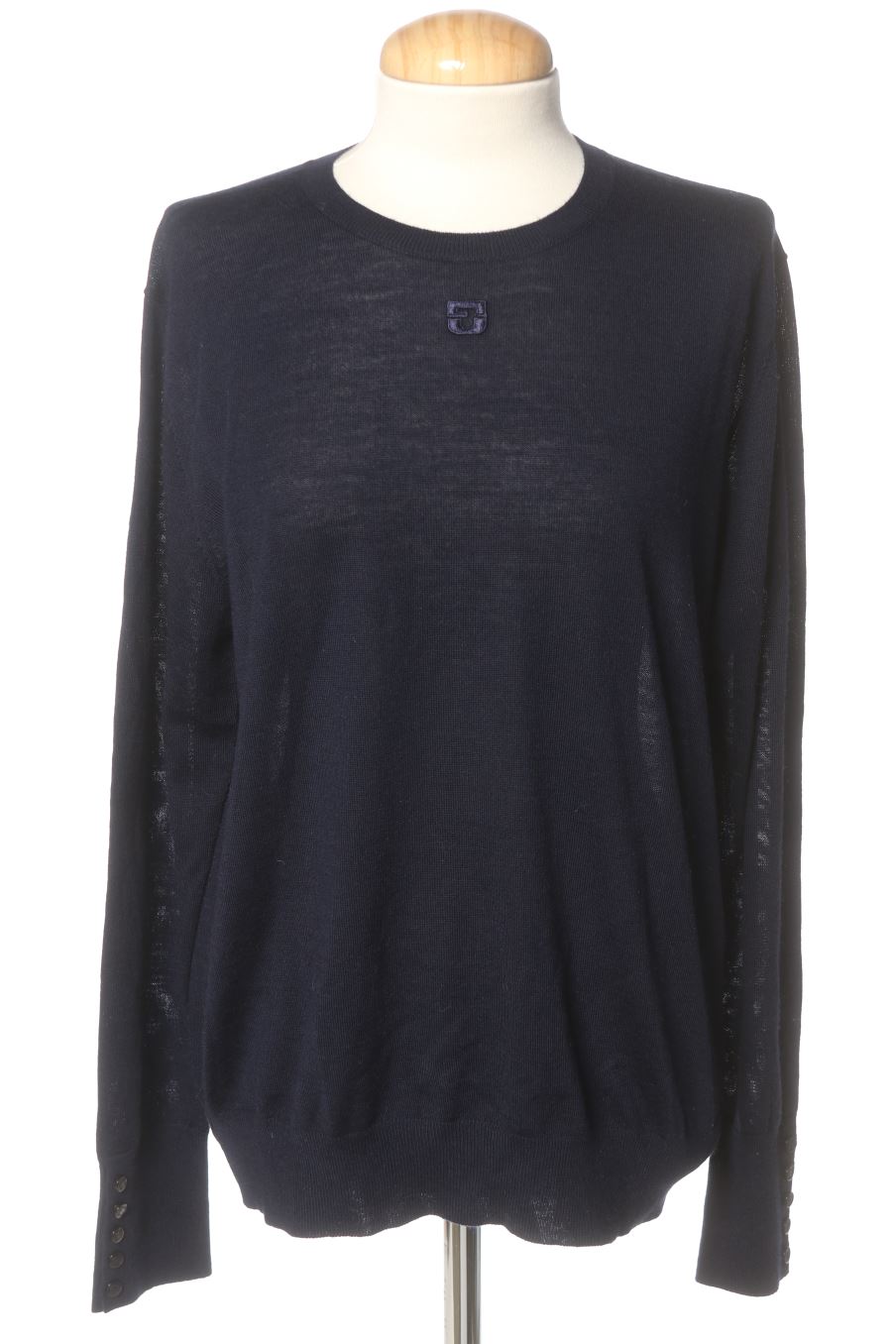 Pull Gerard Darel de la taille L, de couleur bleu marine