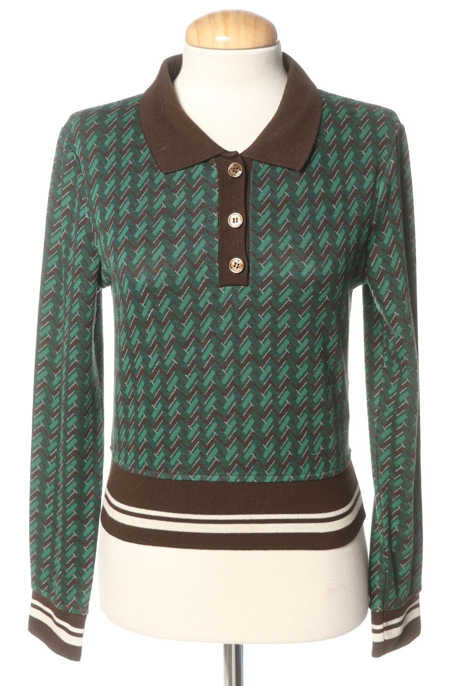 Maglione de Zara de la talla S, de color verde