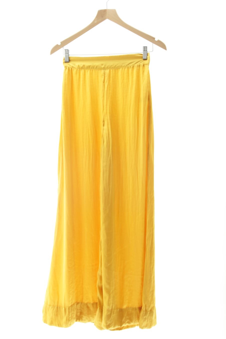 Pantaloni casual de Zara de la talla XS, de color giallo
