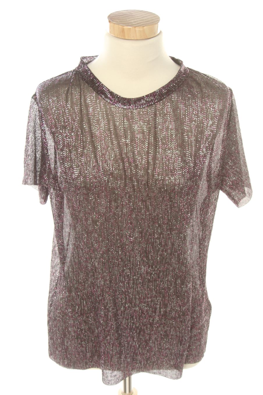 Blouse à manches courtes Pimkie de la taille M, de couleur pourpre