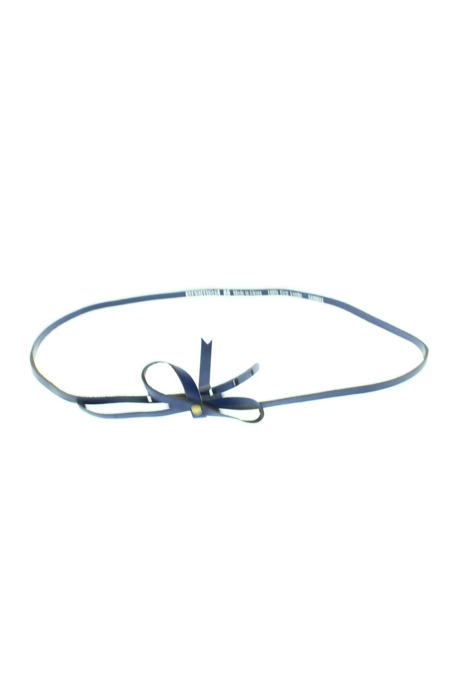 Cinturón de Promod de la talla XS, de color azul de piel
