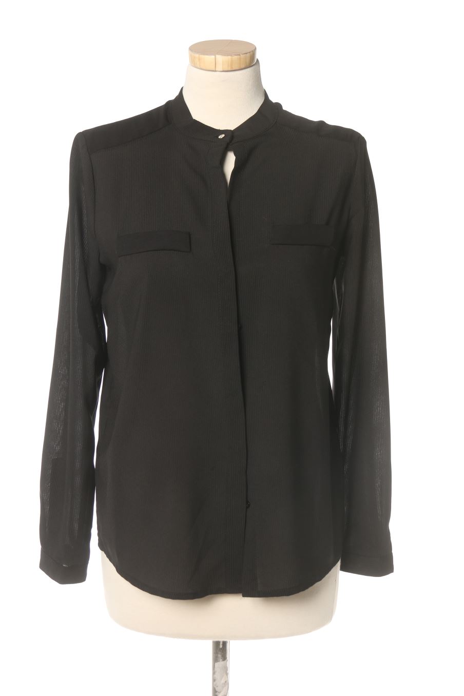 Hemd von Mango Größe XS, Farbe Schwarz, für