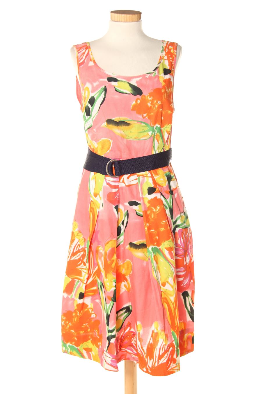 Robe casual Adolfo Dominguez de la taille 42, de couleur fleurs