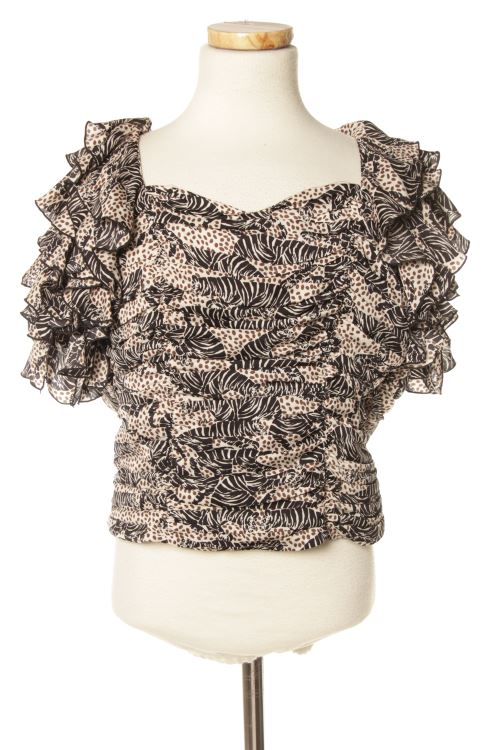 Blouse à manches courtes