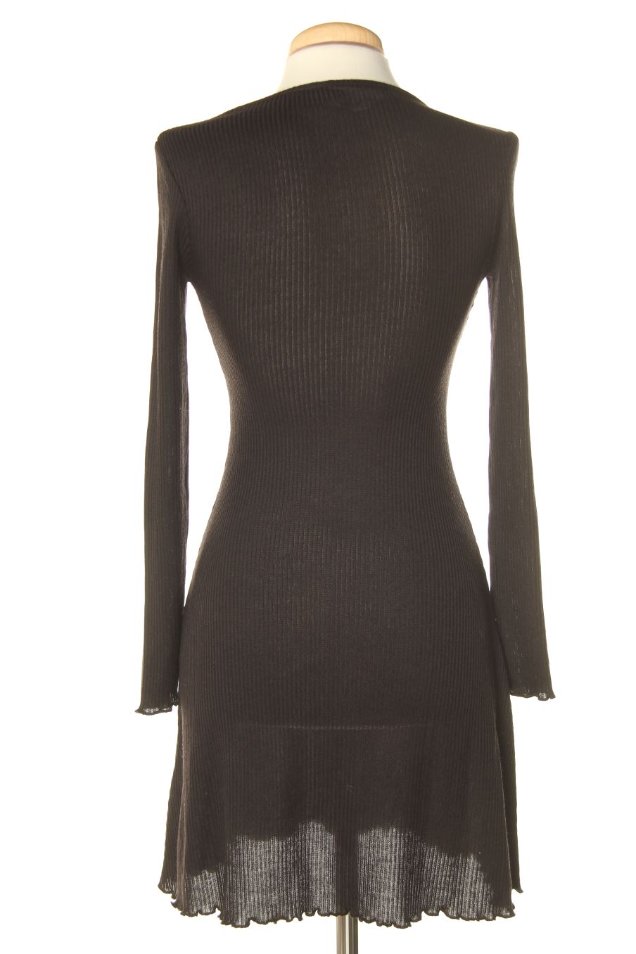 Robe casual H&M de la taille 34, de couleur noir