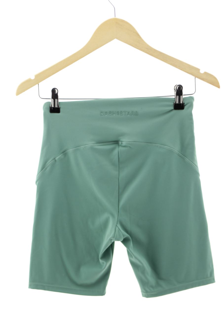 Pantalones cortos de deporte de DASH AND STARS de la talla M, de color verde