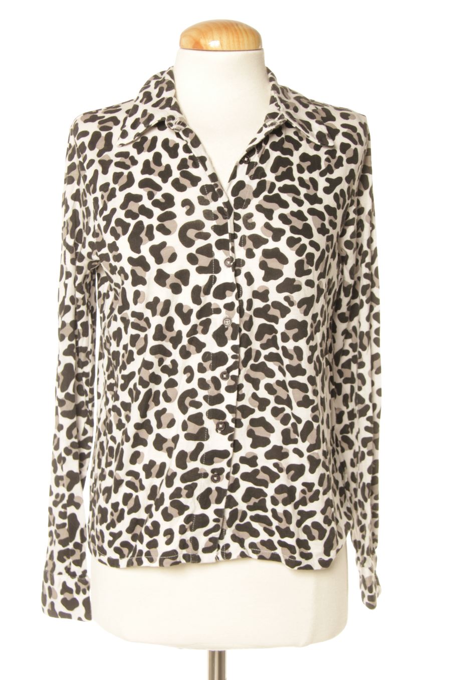 Chemise Monoprix de la taille XS, de couleur animal print