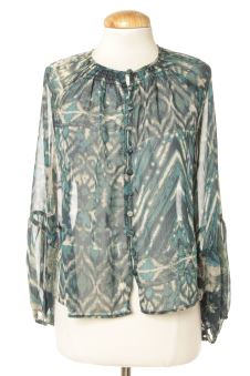 Kurzärmelige Bluse S Zara, Foto 1 von 2