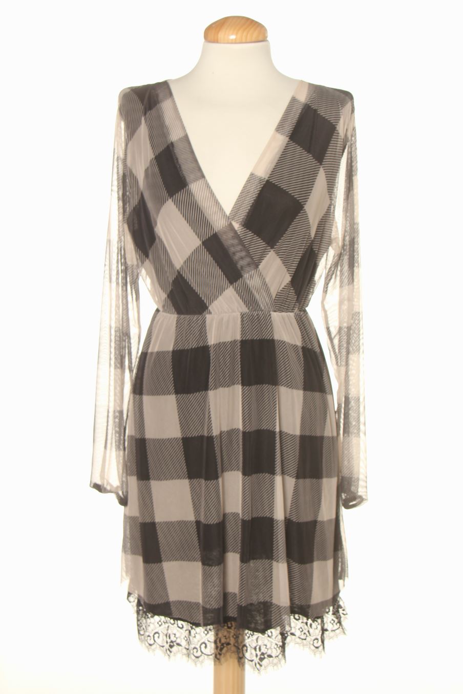 Vestido casual de PERCENTIL de la talla XS, de color cuadros