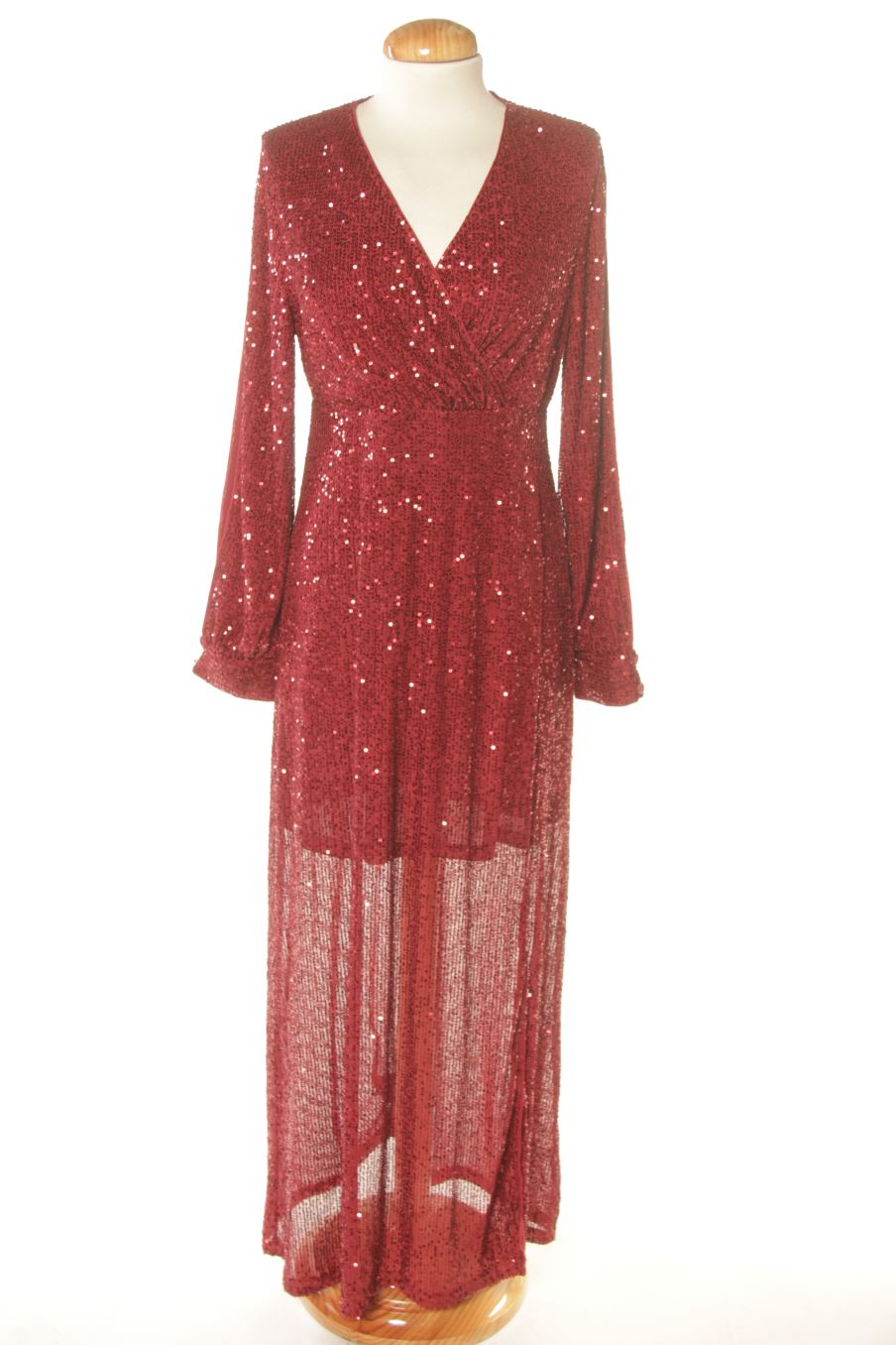 Vestido elegante de ShallWe de la talla S, de color rojo