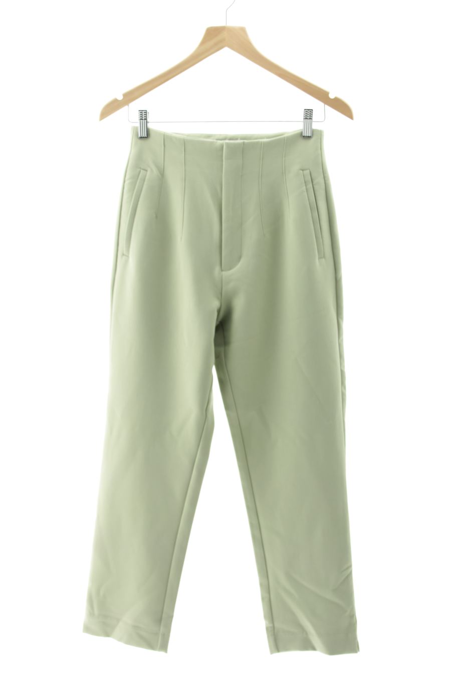 Pantaloni de Stradivarius de la talla 36, de color verde