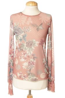 Blusa de manga larga S Stradivarius