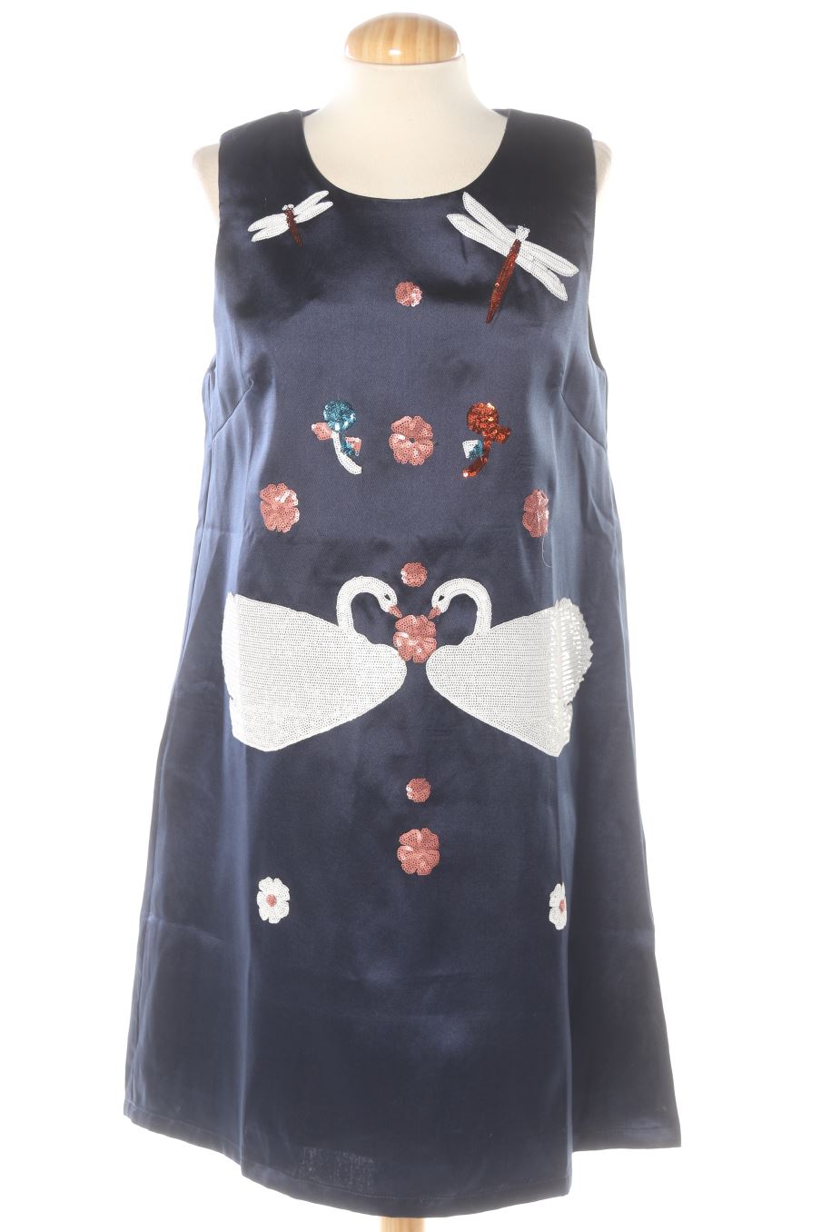 Vestito casual de Lamorena de la talla M, de color blu oltremare