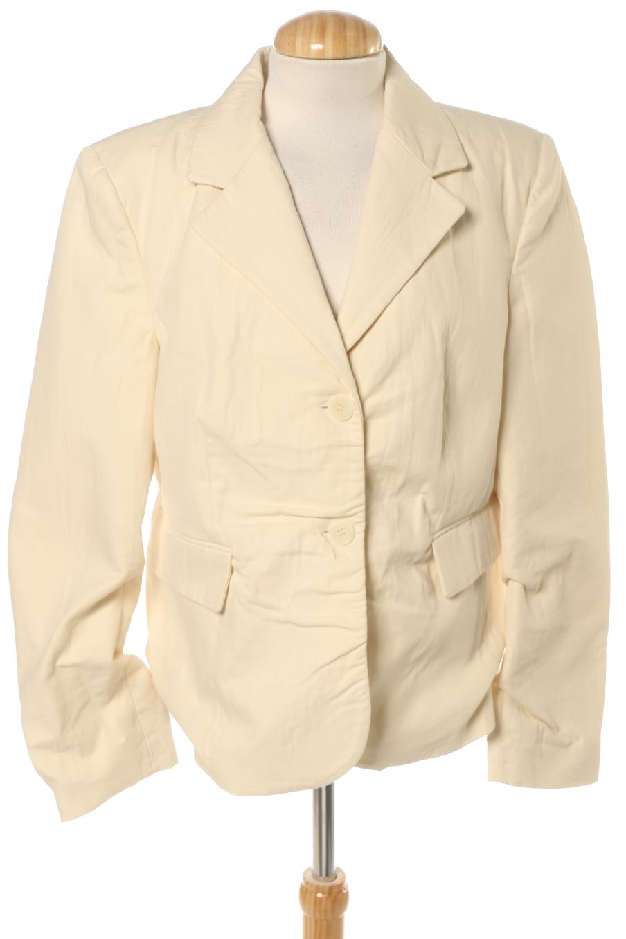 Blazer de Mango de la talla XL, de color beige