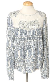 Blusa de manga larga M Stradivarius, foto 1 de 2