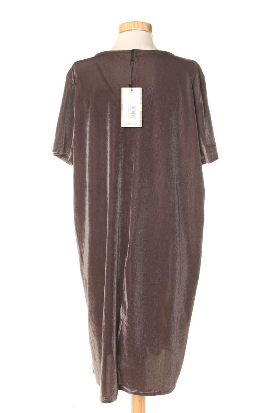 Robe casual Smash de la taille XL, de couleur gris