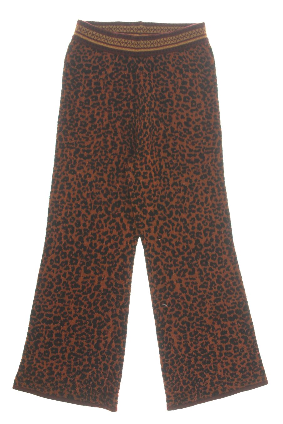 Pantalon Casual Zara de la taille M, de couleur animal print