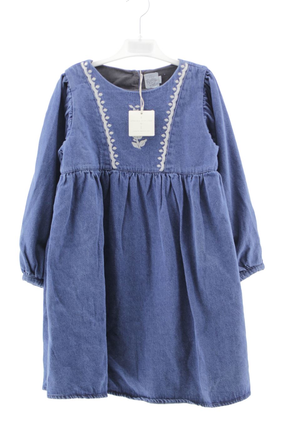 Vestido sport de Apolina de la talla 5 años de denim con etiqueta