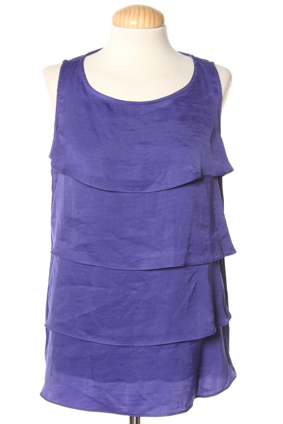 Top de Mango de la talla M, de color blu oltremare