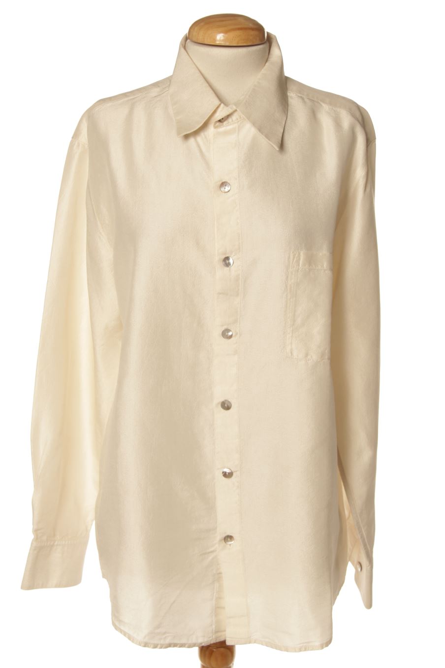 Camisa de Artisans Angkor de la talla M, de color beige
