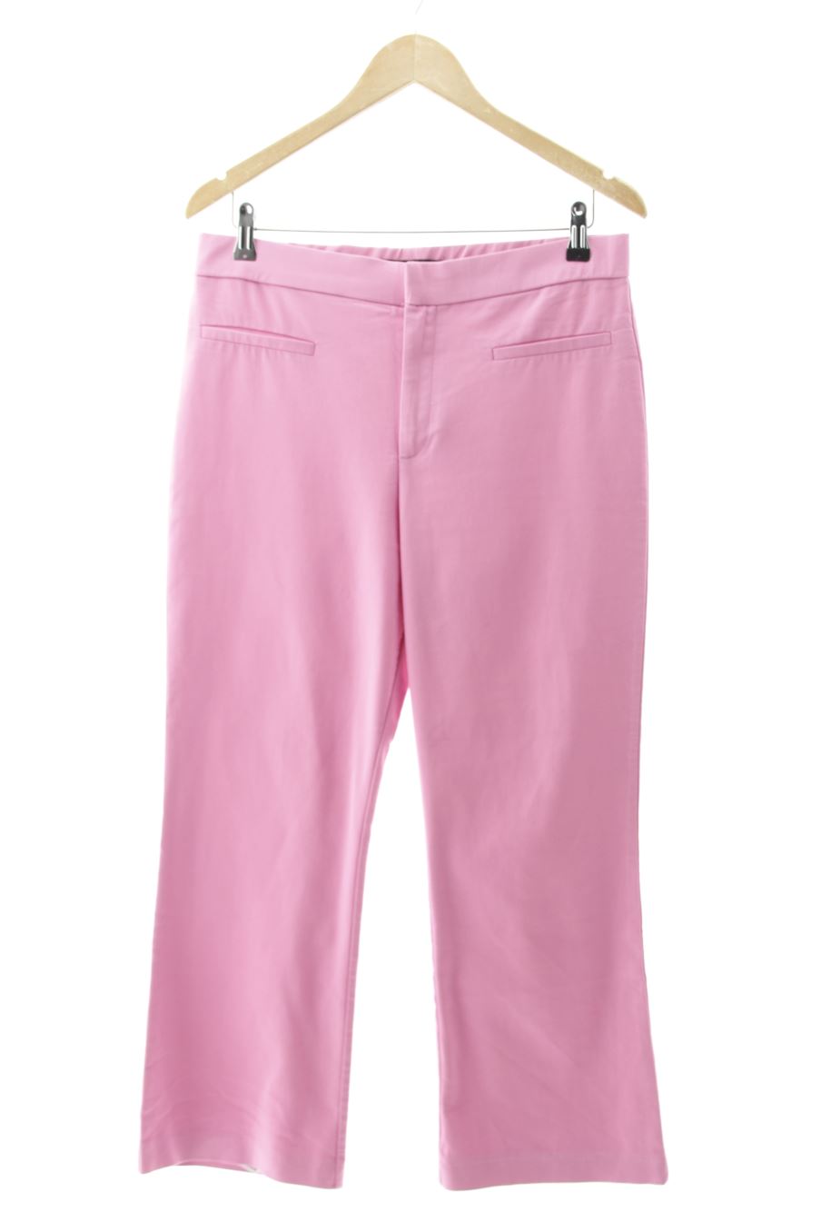 Pantalón de Zara de la talla XL, de color rosa