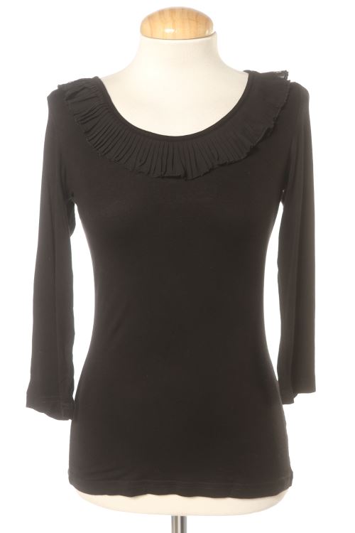 Blusa a maniche lunghe