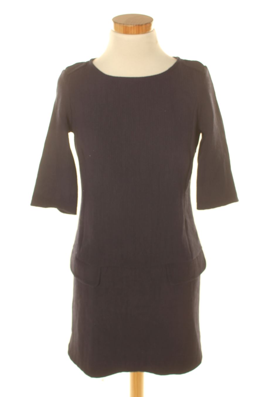 Robe casual Promod de la taille XS, de couleur bleu marine