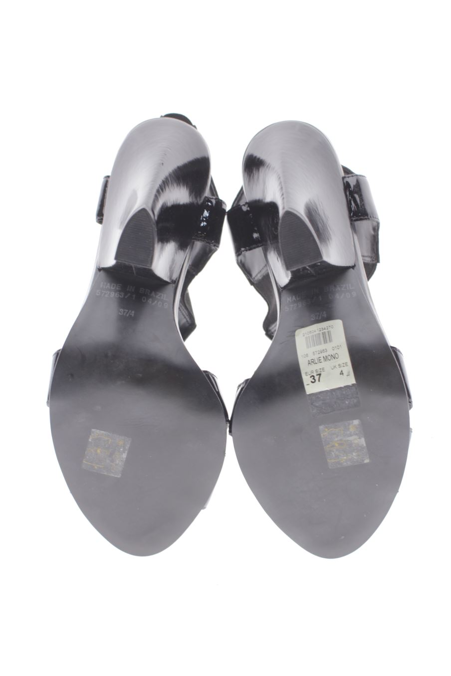 Sandalias tacon de River island de la talla 37, de color negro de