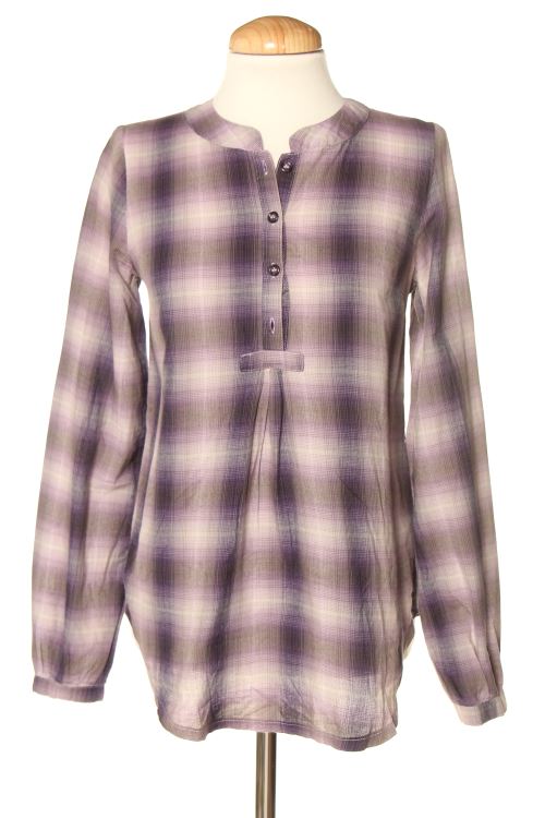 Blusa a maniche lunghe