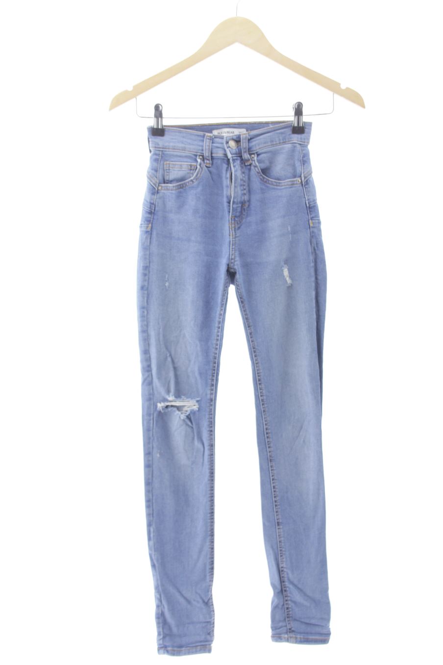 Vaquero de Pull & Bear de la talla 32, de color azul de ropa vaquera