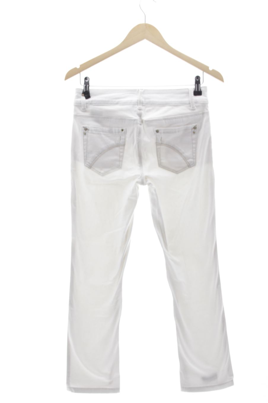 Jeans Promod de la taille 38, de couleur blanc de denim