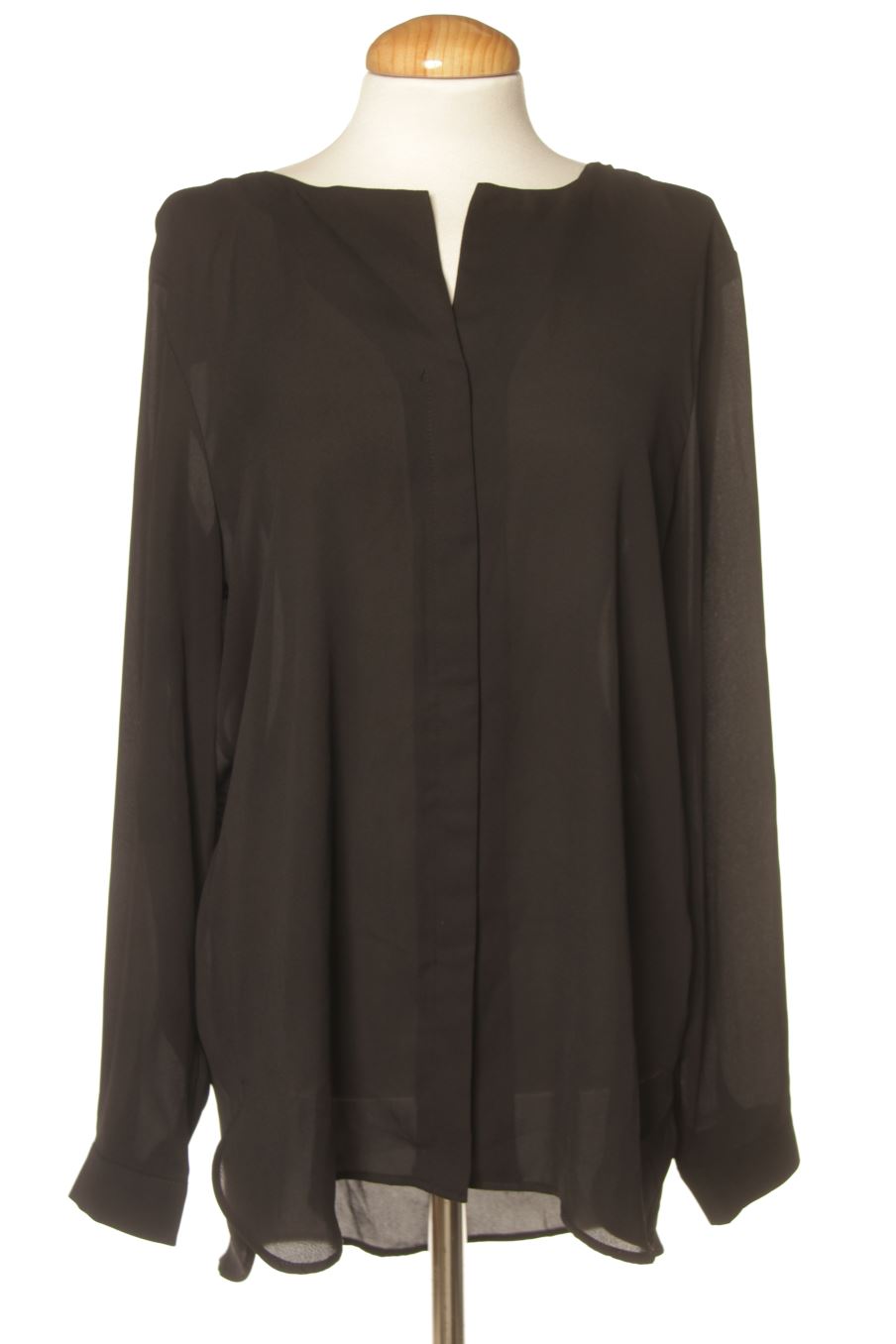 Blusa de manga larga de Vila de la talla L, de color negro
