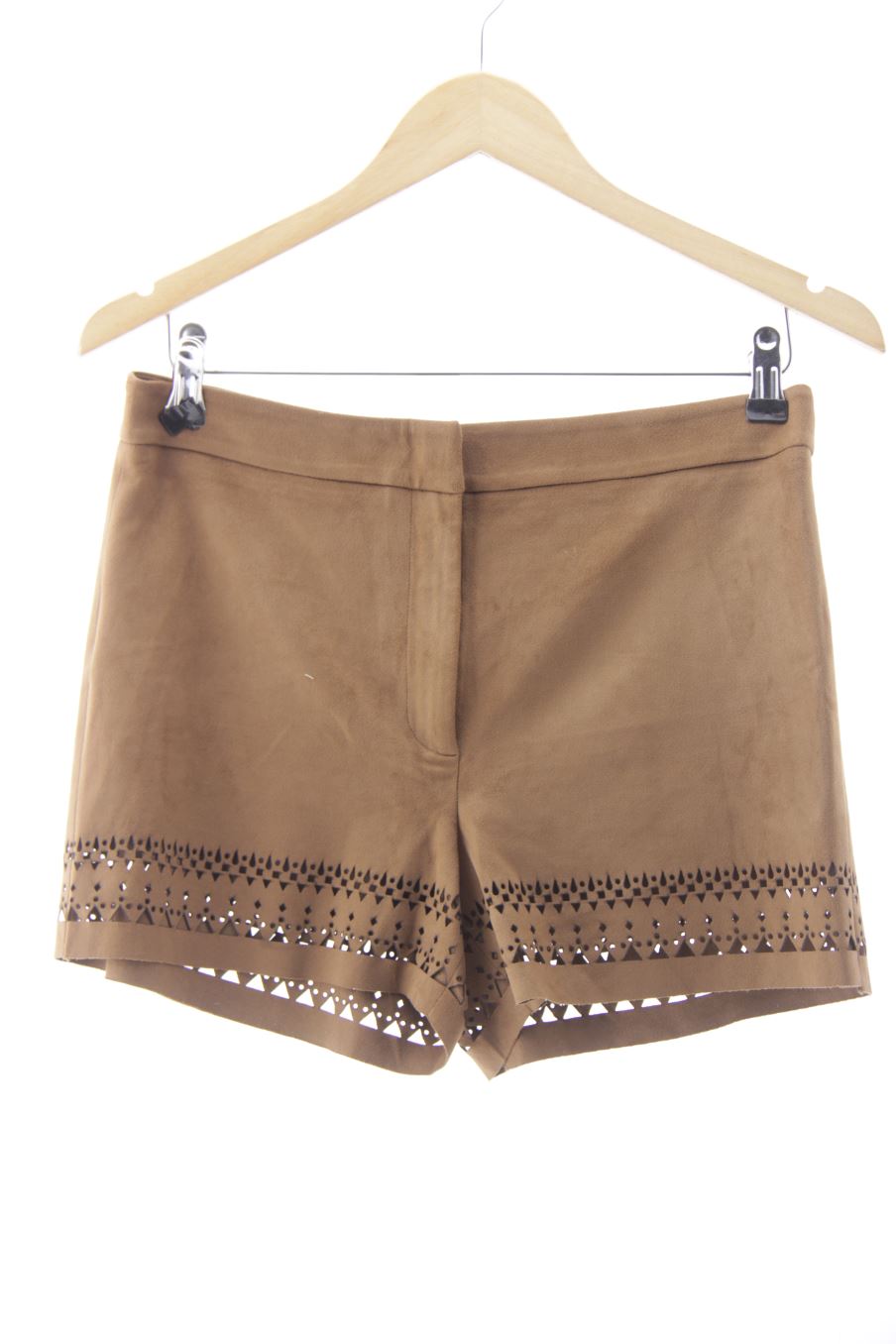 Pantaloni corti de Mango de la talla 36, de color marrone