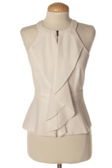 Blusa de manga corta XXS BCBGMAXAZRIA