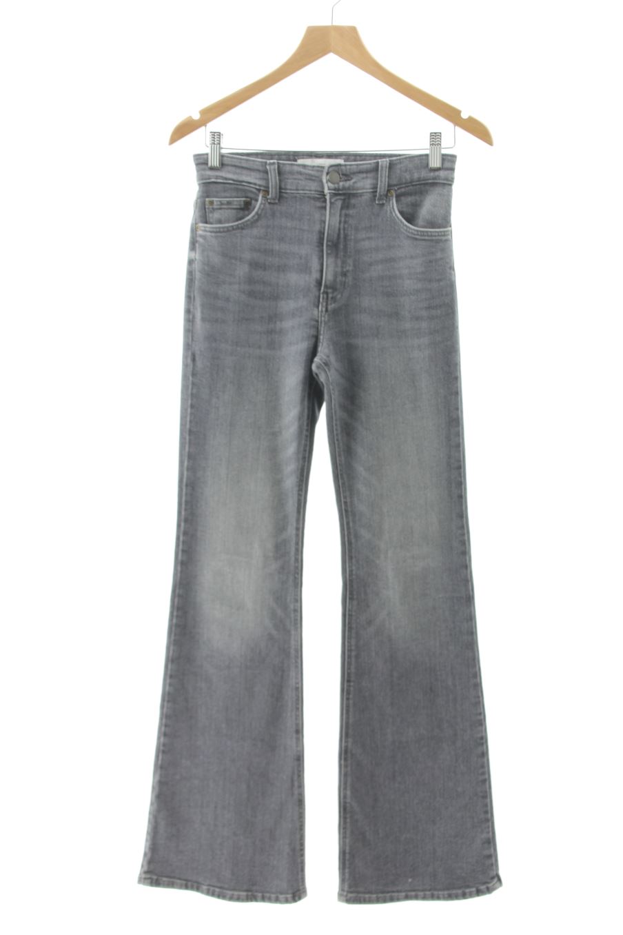 Jeans Pull & Bear de la taille 36, de couleur gris de denim