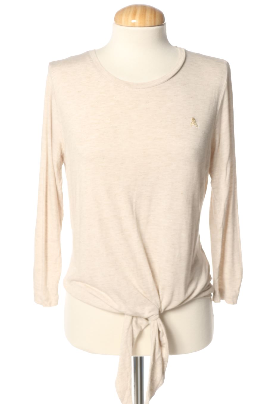 T-shirt à manches longues Scalpers de la taille S, de couleur beige