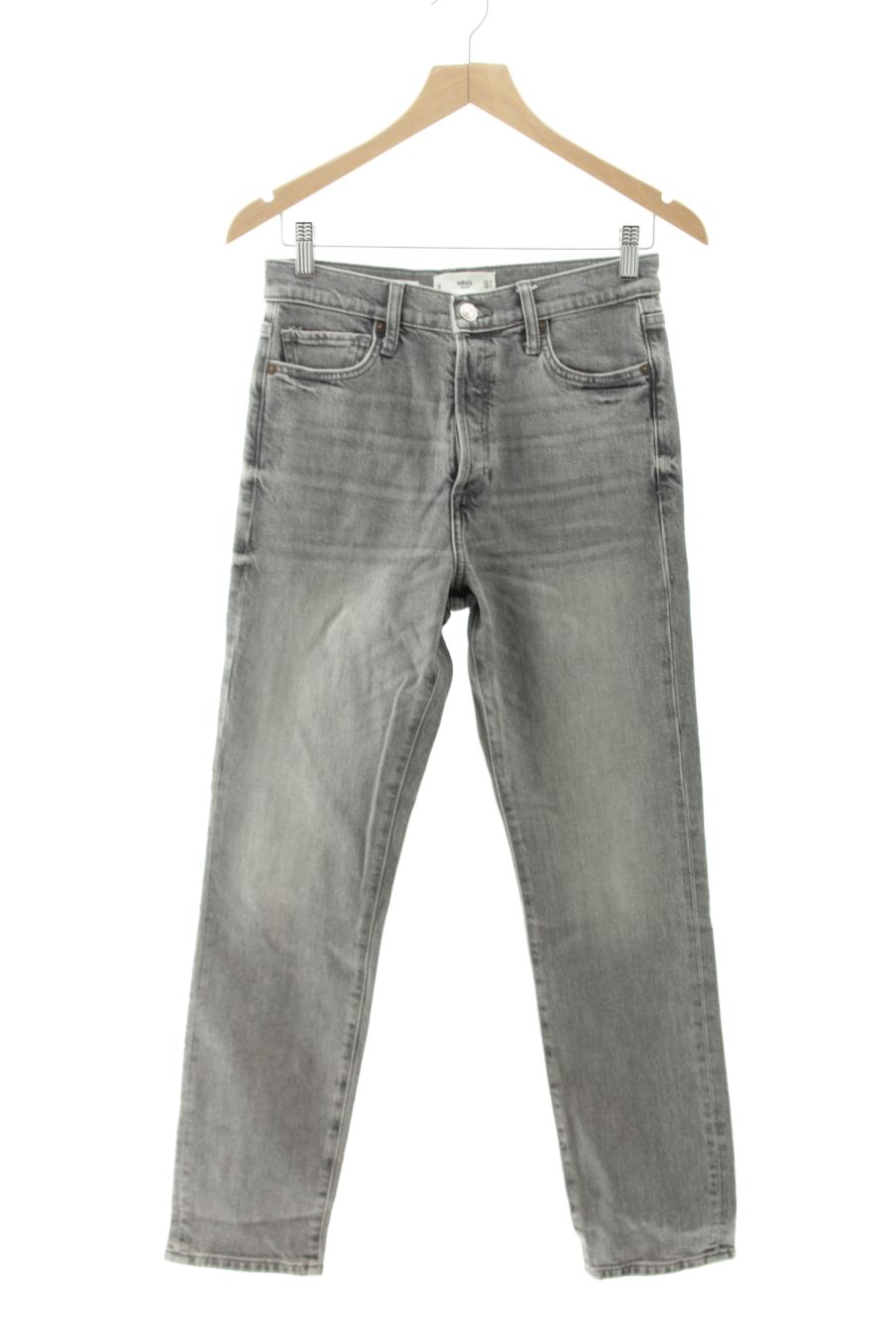 Jeans Mango de la taille 36, de couleur gris de denim