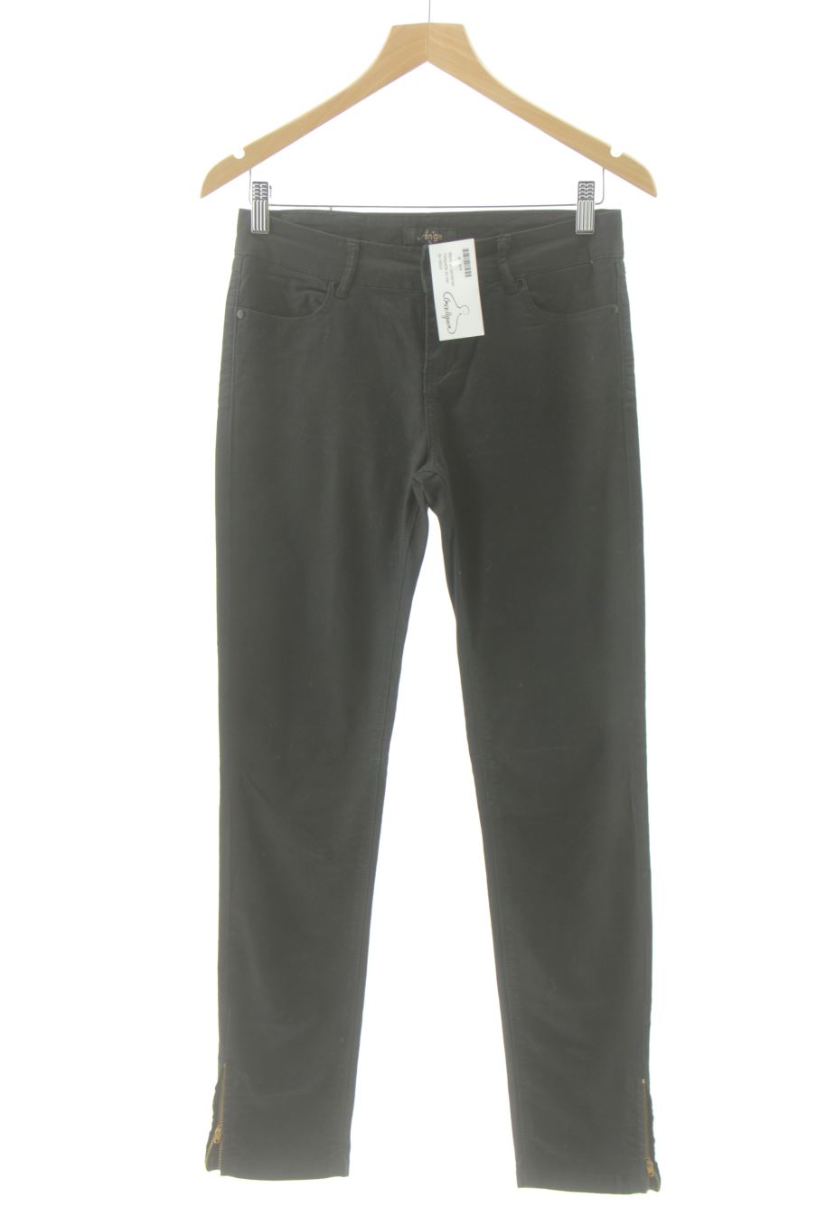 Vaquero de An'ge de la talla 36, de color negro de ropa vaquera