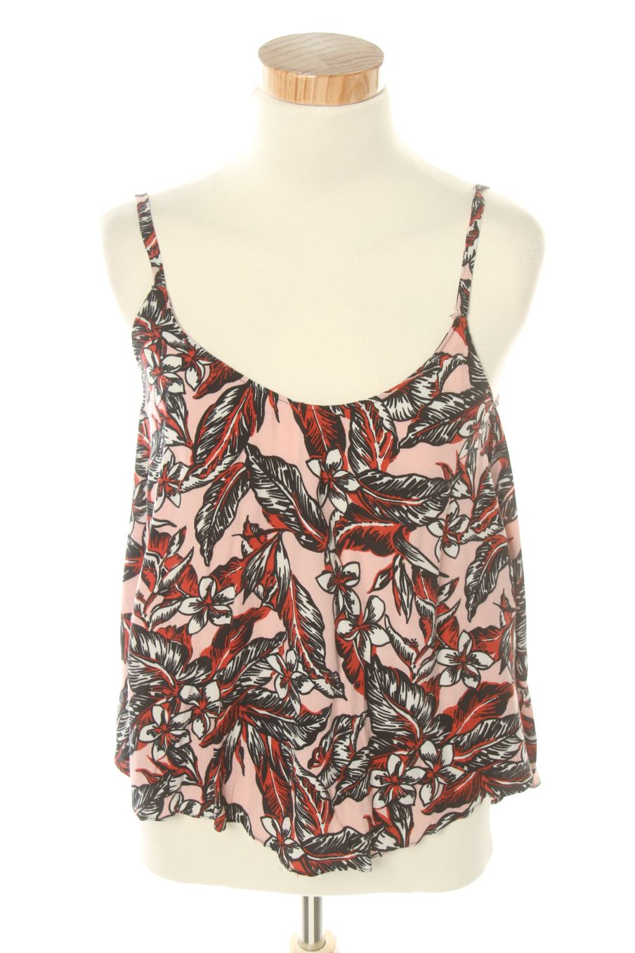 Top de Zara de la talla XS, de color flores