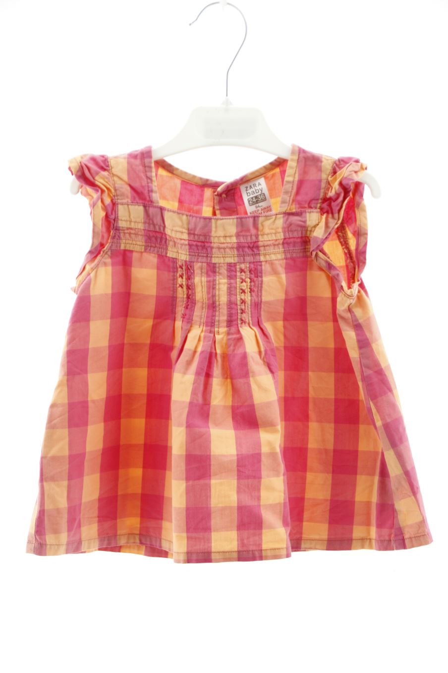 Blouse à manches courtes Zara de la taille 2 ans de seconde main