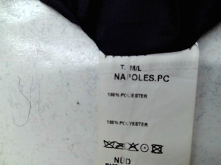 Chaleco de tela de Nüd de la talla M, de color negro